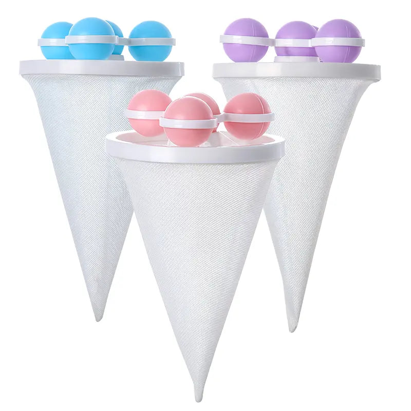 🔥 Flash Sale: 70% OFF – Pet Hair & Lint Catcher – Reusable Floating Filter Bag – 3-Pack