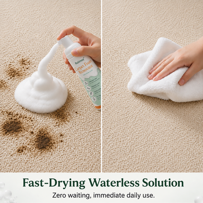 ✨ Instant Waterless Cleaning Foam for Carpet & Fabric 🧼