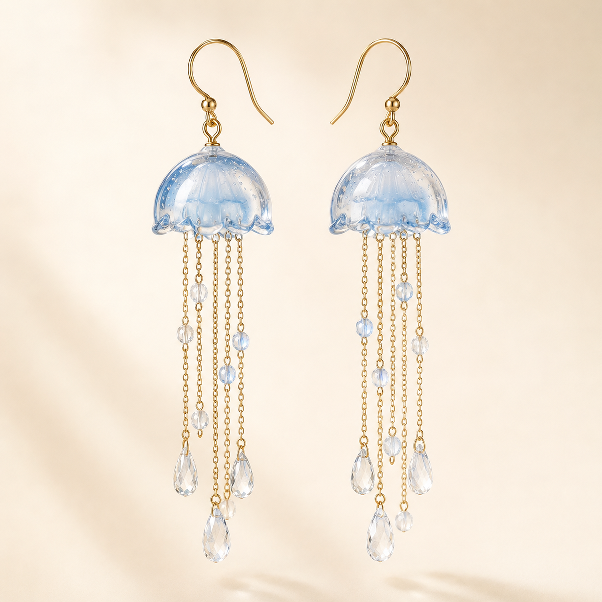 Deep Sea Jellyfish Earrings