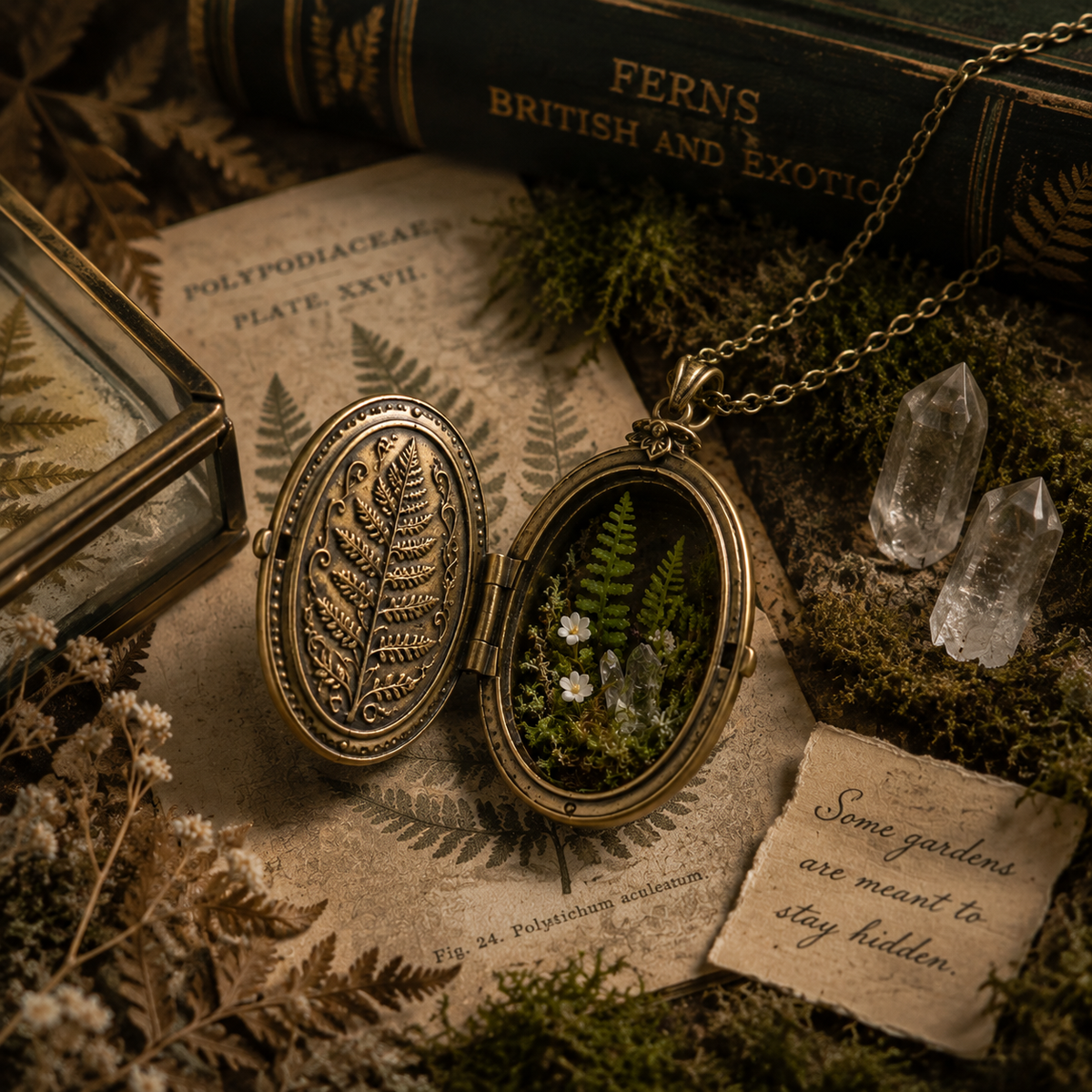 Secret Garden Locket