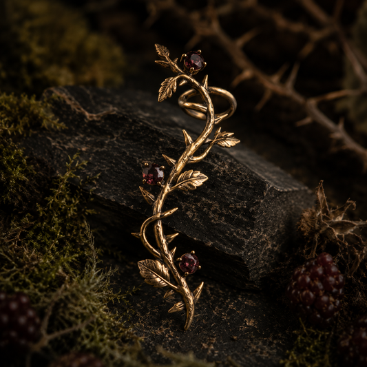 Night Bramble Ear Cuff