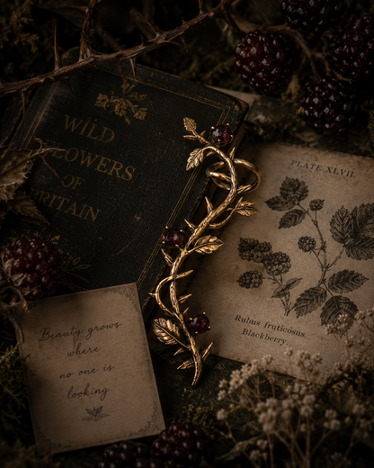 Night Bramble Ear Cuff